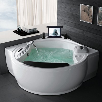 luxury senior bathroom massage corner bathtub couple dimensions for two